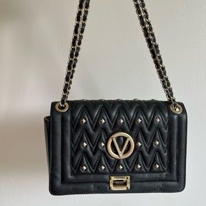 Mario Valentino hang bag black